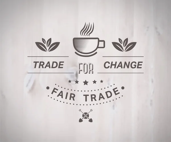 Fair Trade-dag — Stockvector