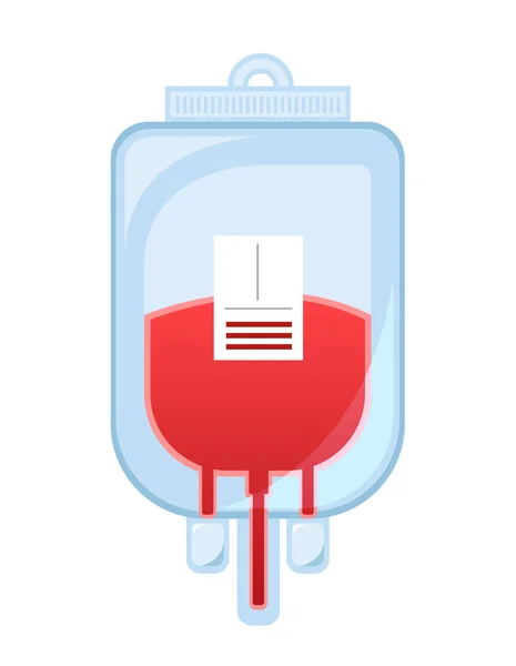 Concepto de donación de sangre — Archivo Imágenes Vectoriales