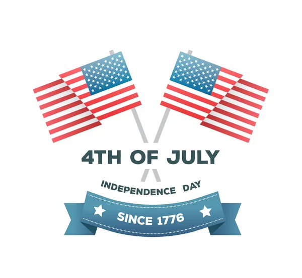 День незалежності привітання — стоковий вектор