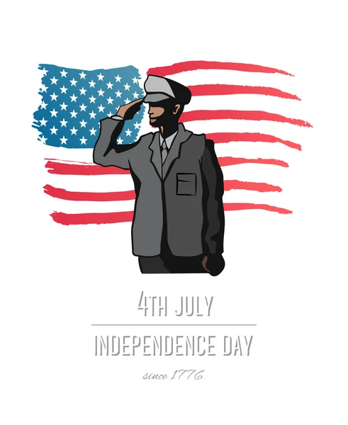 Independence day concept — Stock Vector