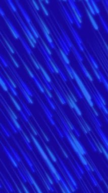 Mavi arka planda mavi iz animasyonu. Sosyal medya ve dijital arayüz kavramı dijital olarak oluşturulmuş video.