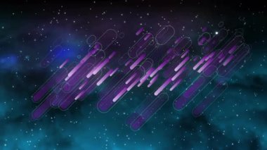 Yıldız patlaması başlatan hap kümesi yoğunlaşır ve kozmik yıldız ışığı izlerine dağılır. Galaksi, evren, soyut, ruhani, bilim kurgu, dijital, fütürist