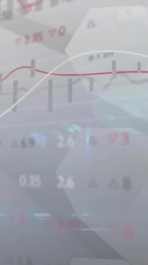 Borsa istatistikleri üzerinden finansal veri tabloları ve grafikler. Finans, veri analizi, yatırım, analitik