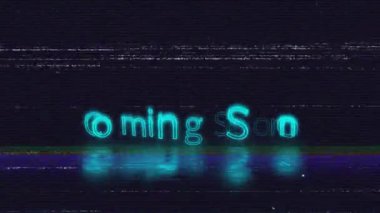 Parçalanmış neon hatları kayıyor, titreşen harf segmentlerinin yakında gelecek metinleri birleştirmesine neden oluyor. Fütürist, dijital, aksaklık, neon, soyut, teknoloji, hareket