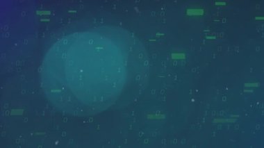 Bokeh daireler çizdikten sonra ortaya çıkan veri akışı kayan çubuklar sürüklenen parmaklar kod görüntüsü oluşturur. Teknoloji, dijital, soyut, fütüristik, veri, siber güvenlik, yenilik