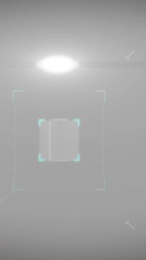 Matematiksel denklemlerin geri sayım üzerine animasyonu. Küresel iş dijital arayüzü teknolojisi ve dijital olarak oluşturulan ağ konsepti.