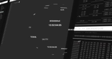 Şifreleme panelinin dalga biçimi altıgen dökümü dosyasını güncellediğini gösteren kodlar birleşiyor. Siber güvenlik, veri, dijital, teknoloji, kodlama, güvenlik, arayüz