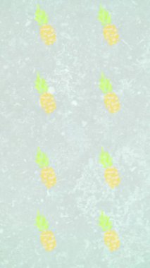 Yeşil arka planda hareket eden ananas animasyonu. tropikal meyve, yaz ve tatil konsepti dijital olarak üretilen video.