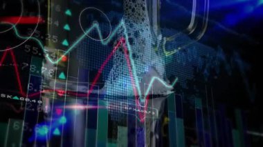 Kupa beliriyor, çizgiler sallanıyor, çubuklar ayarlanıyor, işaretleyiciler tepeleri takip ediyor, pazarı görselleştiriyor. Bardak, içecek, köpük, grafikler, gösterge paneli, stok