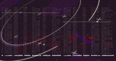 Üst sol ve tarama metinlerinden gelen katmanlı HUD taraması, sistem verilerini göstermek için kaydırma günlüğünü gösteriyor. Arayüz, gösterge paneli, ızgara, neon, fütürist, hareket, arıza