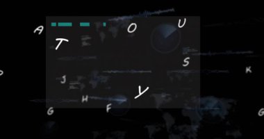 Merkezi temizleme paneli kayboluyor. Harfler sürüklenirken ve dalgalar veri gösterirken ızgara çözülüyor. Kontrol paneli, arayüz, görselleştirme, holografik, dalga formu, küreler, deniz mavisi