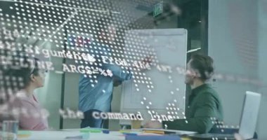 Taşıyıcı sehpa olarak görünen kaplama, takım izleme ve planlama yaparken bar çizelgesi çiziyor. Sunucu, toplantı, işbirliği, notlar, yazı tahtası, ofis, beyin fırtınası.