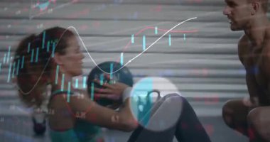 Koç sayıyor, tıbbi top mekiği çekiyor. Finansal tabloları süpürüyor. Spor salonu, antrenör, partner, güç, paspas, ağırlık, endüstriyel