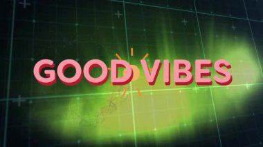 Sendeki animasyon, siyah arkaplandaki rakamların değişmesi ve veri işlemesi üzerine metin kazandı. Video oyunu eğlencesi ve dijital arayüz kavramı dijital olarak oluşturuldu.