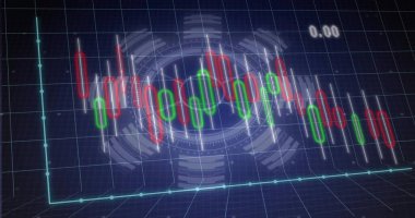 Torpido gözünde beyaz vida, neon ızgara, balta ve yüksek çözünürlüklü şamdan çubukları gösteriliyor. Mumlar, tablolar, veriler, görselleştirme, fütüristik, dijital, üçlü