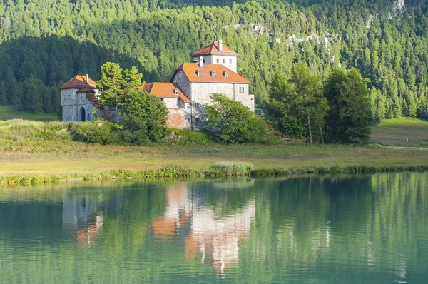 Silvaplana Castle — Stock Photo, Image