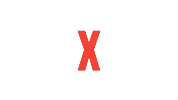 Letra Abstrato Alfabeto Arte Letra Logo — Fotografia de Stock
