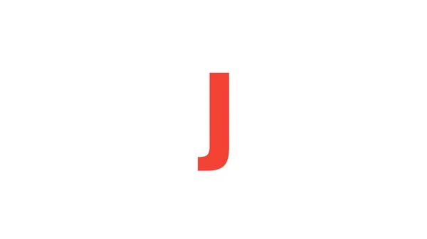 Letter Abstraktní Písmeno Abecedy Logo — Stock fotografie