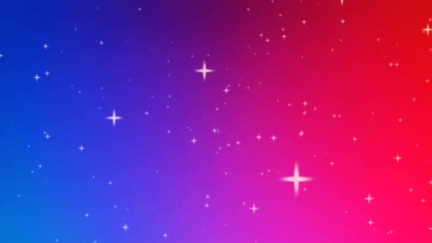 Beautiful Abstract Glitter Colorful Background Floating Blumry Glowter Particulter Lights — 비디오