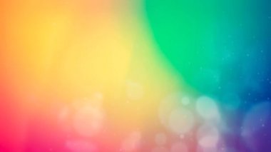 Güzel Soyut Bokeh Işıkları Arkaplan 4K Animasyon Stok Görüntüsü .