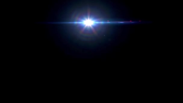 Big Bang Expansion Flare Effects Optisk Solar Light Lens Flare — Stockvideo