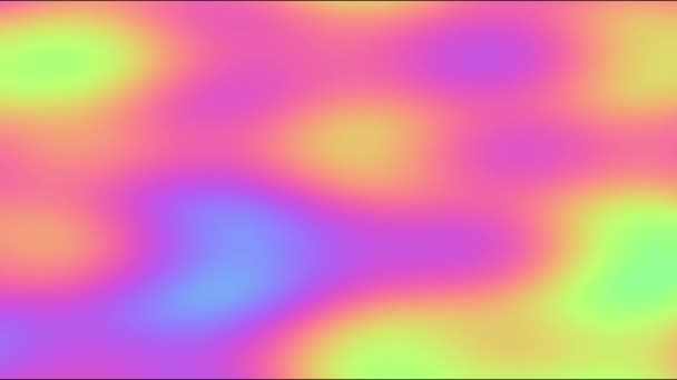 Colorido Abstract Motion Loop Psychedelic Background — Vídeo de Stock