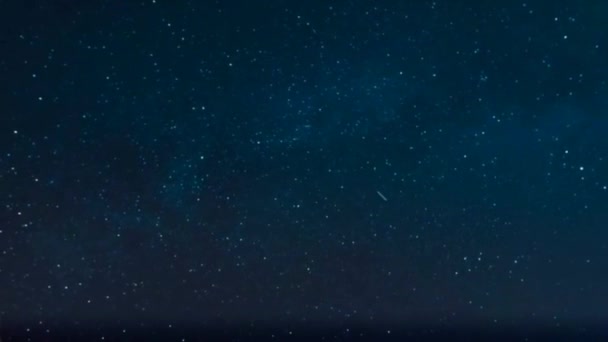 Deep Space Travel Animation Loop Raumschiff Auf Galaxienreise — Stockvideo