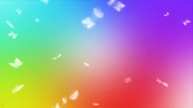 Kelebek Grubu Uçan 4K Canlandırması.