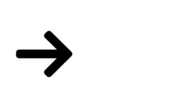 Yeşil Ekran Arkaplanında Yön Oku Sembolü 4K. 