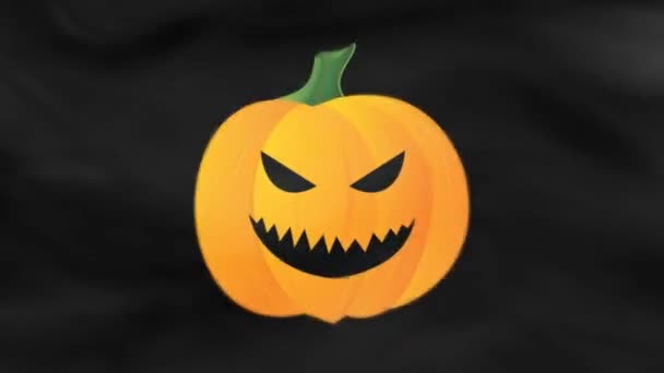 Pompoen Halloween Night Festival Achtergrond Animatie — Stockvideo