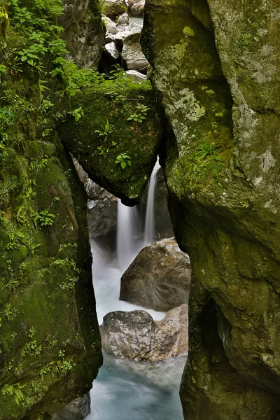 "Bear's head" aka "Medvedova glava" - rock, który utknął Zdjęcie Stockowe