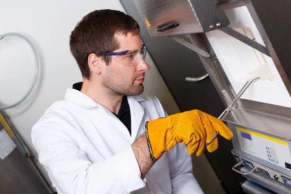 Scientist research in a lab environment — Stock Photo, Image