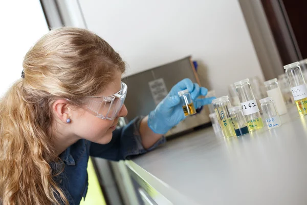 Investigación científica en un entorno de laboratorio — Foto de Stock