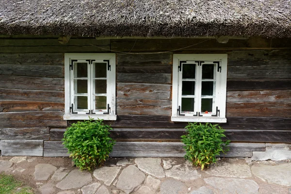 Zdi staré zemědělské budovy — Stock fotografie