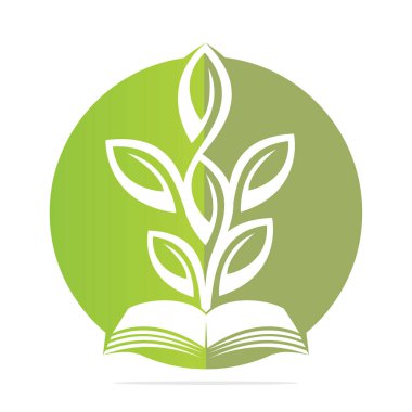 Kitap Ağacı Şablonu Tasarımı. Kitap Şablonunda Eğitim Ağacı..