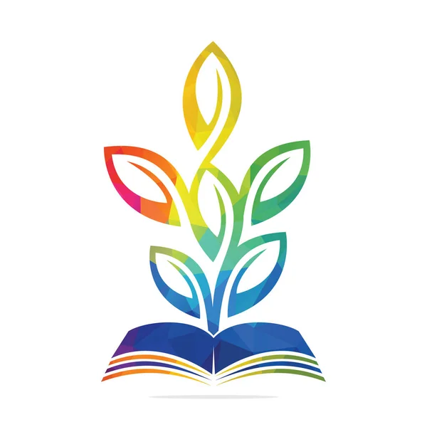 Kitap Ağacı Şablonu Tasarımı. Kitap Şablonunda Eğitim Ağacı..