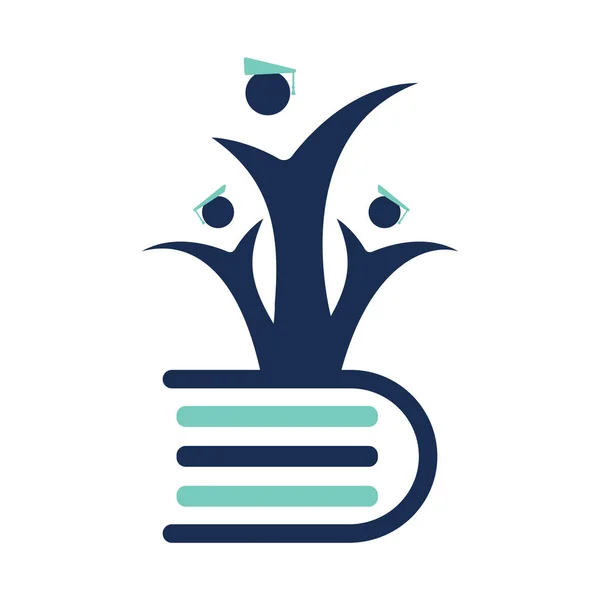 Edukacja Podcast Globu Icon Logo Design Ilustracja Wektora Międzynarodowego Logo — Wektor stockowy