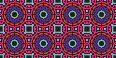 Motif Premium Vektörü ile dekoratif kusursuz desen arkaplanı