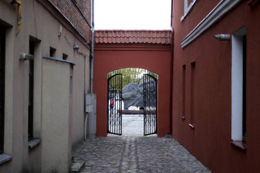 Litvanya 'nın ortasında küçük bir kasaba. Güzel, eski bir çekicisi var.