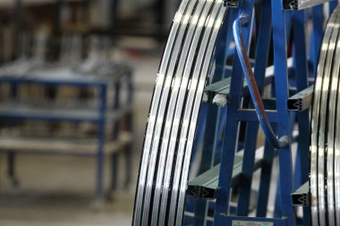 Modern plastik pencereler üreten fabrika, Alytus, Litvanya