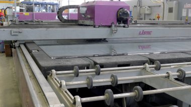 Modern plastik pencereler üreten fabrika, Alytus, Litvanya