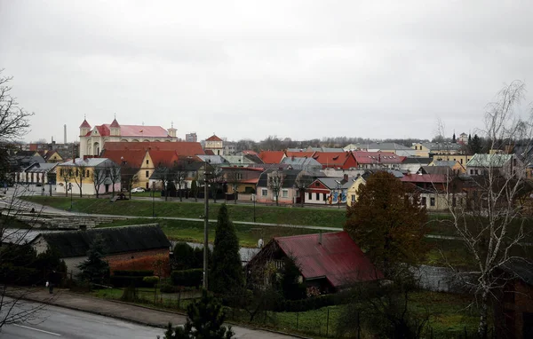 stock image A small town in the middle of Lithuania with a beautiful old town, Kedainiai