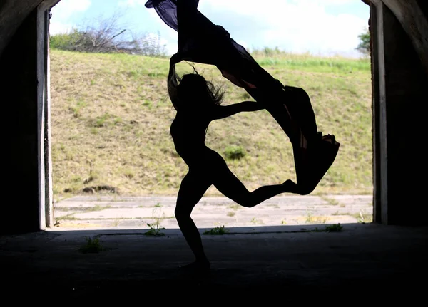 Aerobics Fitness Vrouw Oefening Geïsoleerd Het Volledige Lichaam — Stockfoto