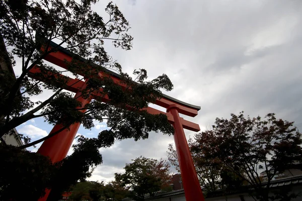 Der Rote Torii Gates Gehweg Fushimi Inari Taisha Schrein Der — Stockfoto