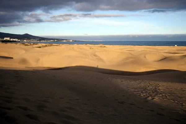 Corralejo Duny Poušť Fuerteventura Kanárských Ostrovech Španělsku — Stock fotografie