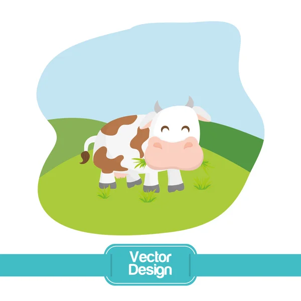 Design von Bauernhof-Ikonen — Stockvektor