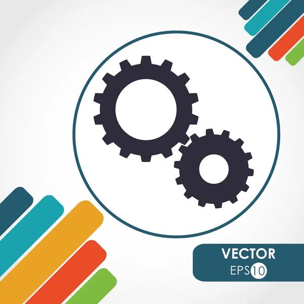 Construcción y diseño industrial — Vector de stock