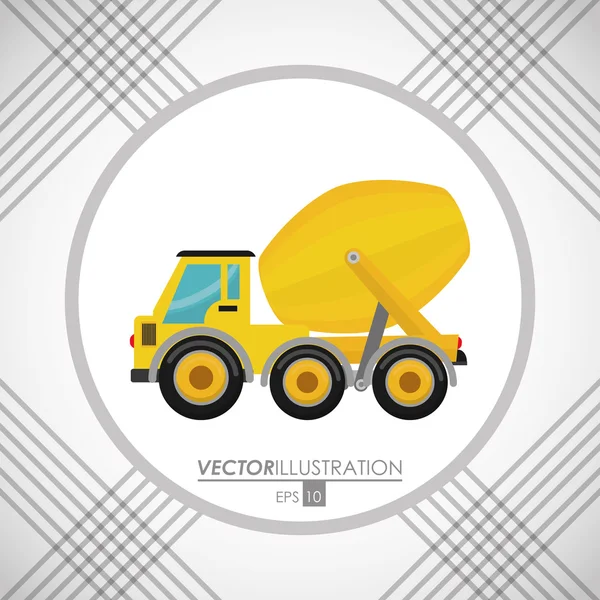 Construction et conception industrielle — Image vectorielle