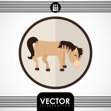 çiftlik simgesi tasarım