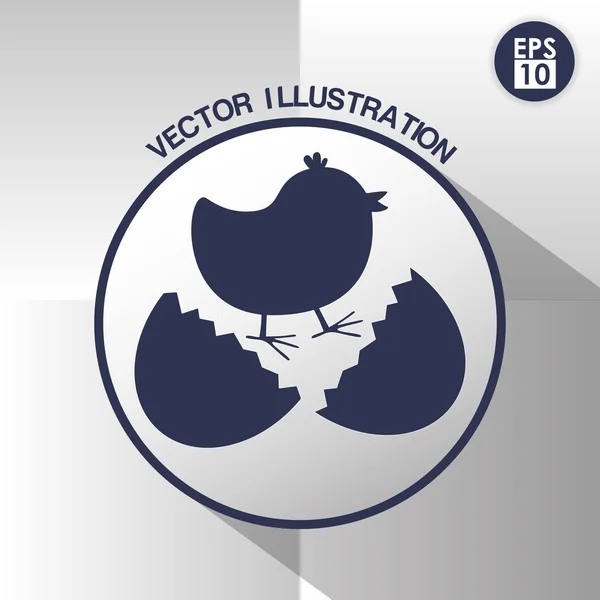 Gård ikon design — Stock vektor